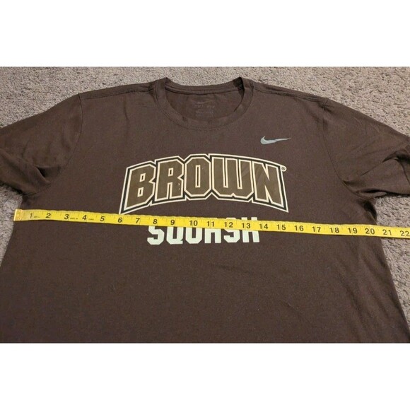 Nike Dri-Fit Brown University Bears Squash Ivy League T-Shirt Men's Large - Picture 5 of 6